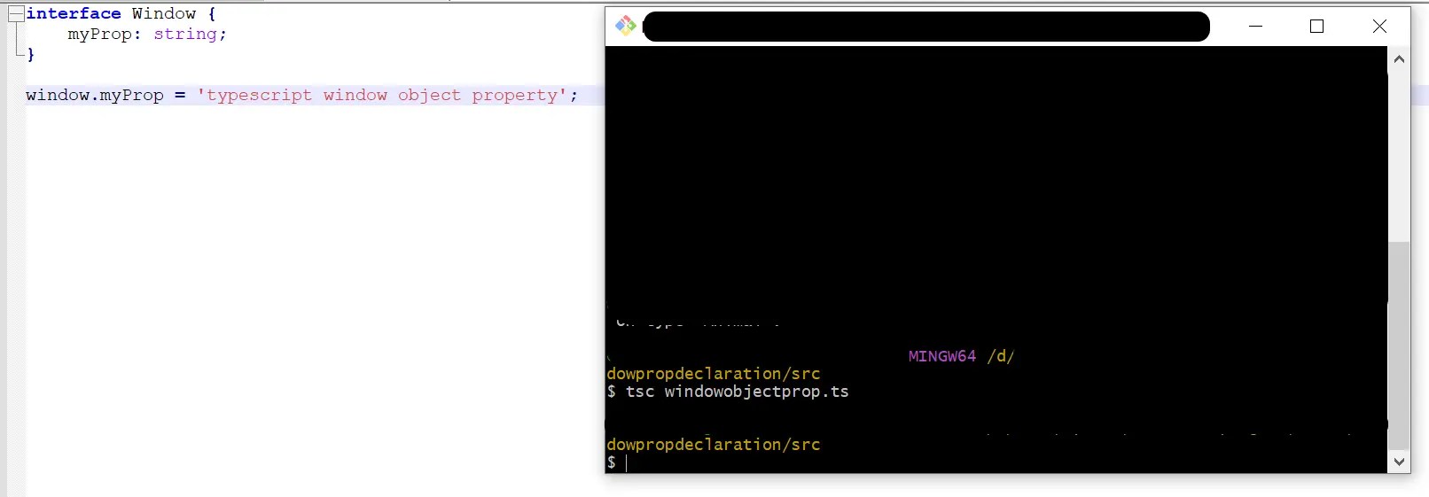 How to Extend Window in TypeScript Delft Stack