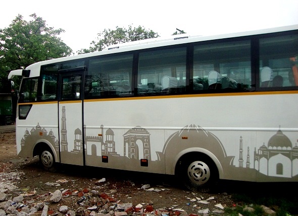 25 Seater Minibus Hire India, Minibus Rental Service Delhi, Bus Booking