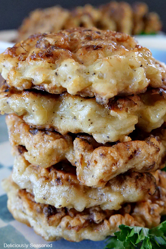 Cauliflower Patties Deliciously Seasoned