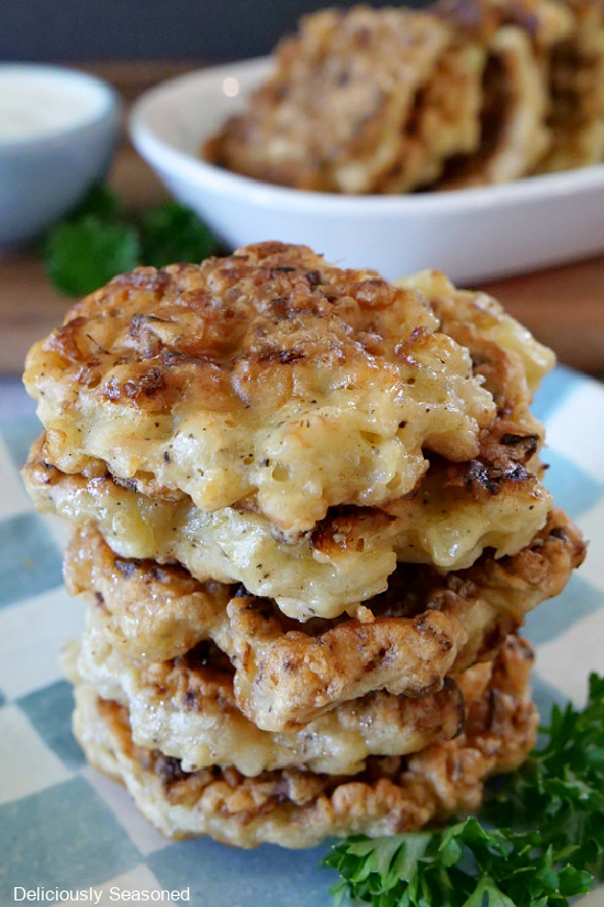 Cauliflower Patties Deliciously Seasoned