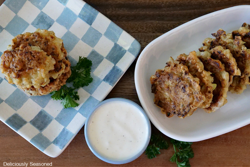 Cauliflower Patties Deliciously Seasoned