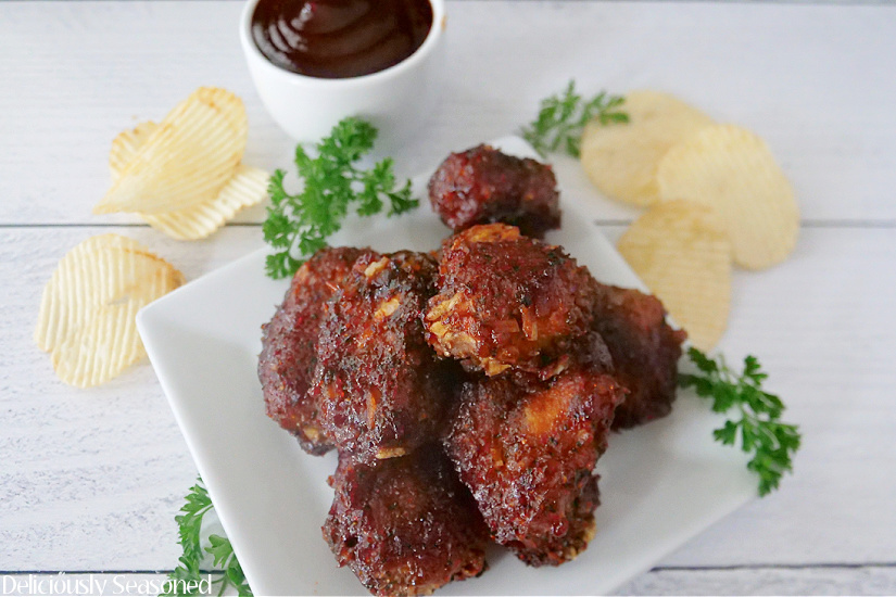 Barbecue Chicken Nuggets Deliciously Seasoned