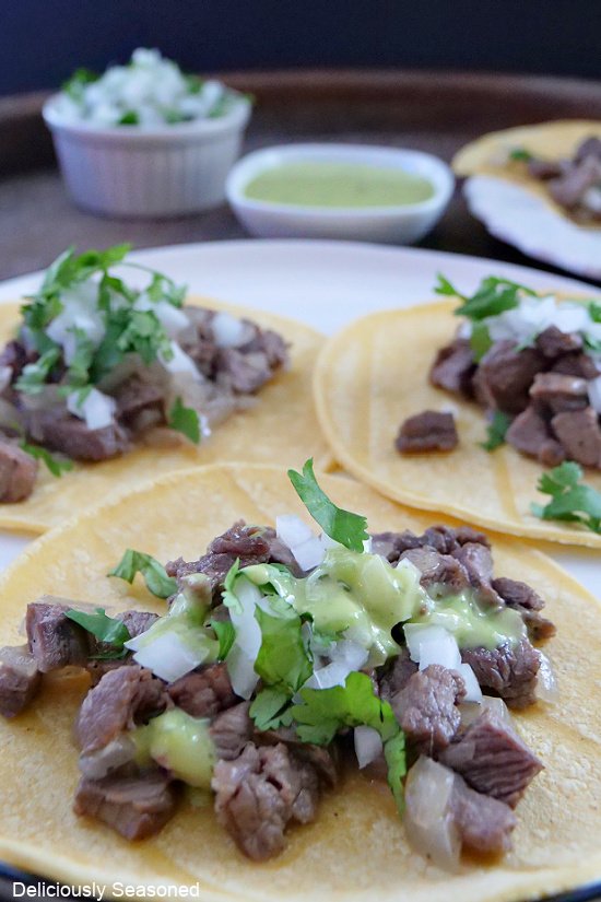 Easy Beef Street Tacos Deliciously Seasoned