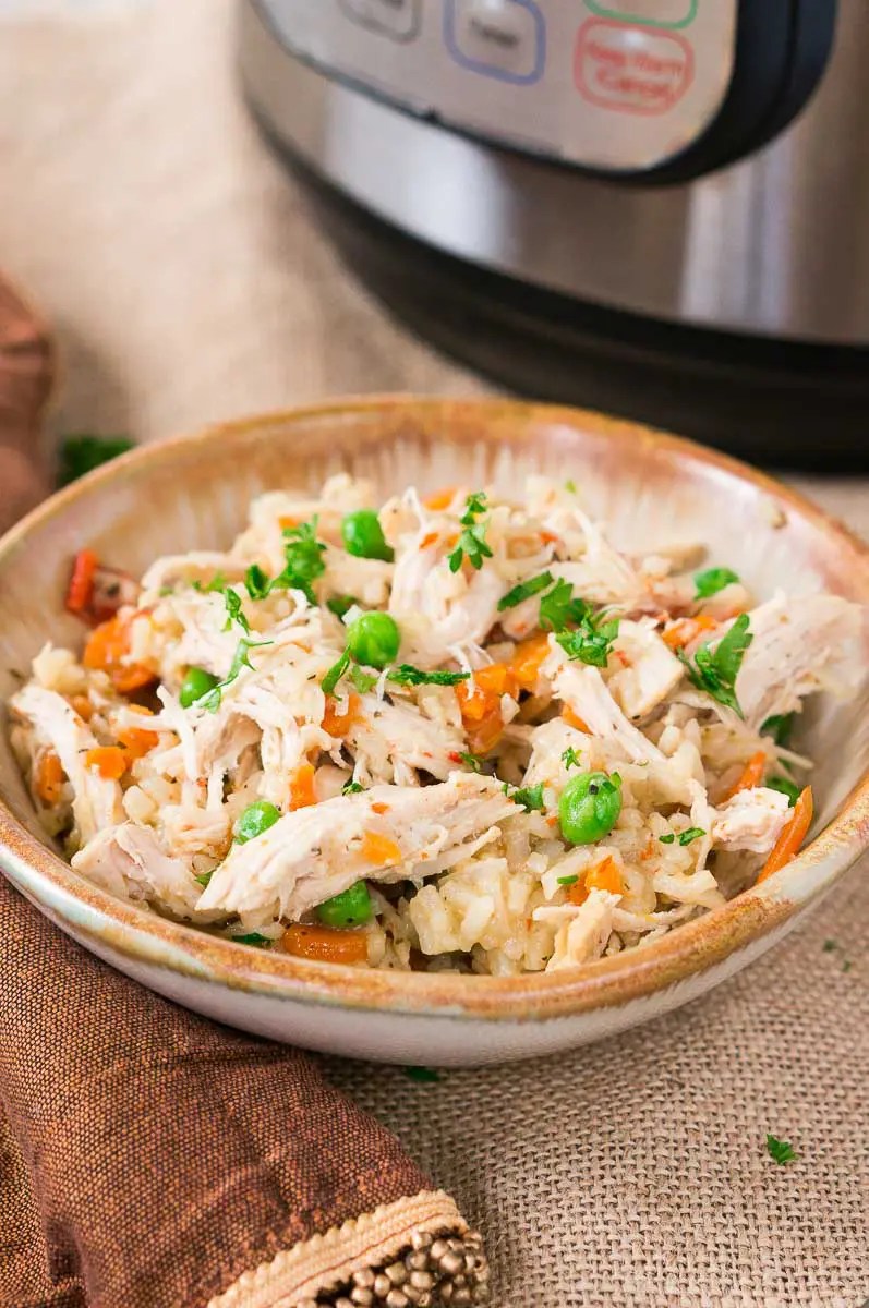 Instant Pot Chicken and Rice Delicious Meets Healthy