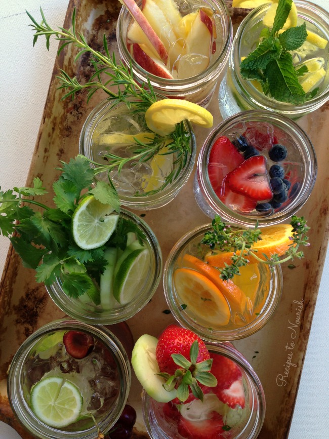 10 Hydrating Infused Waters Recipes Delicious Obsessions® Real Food
