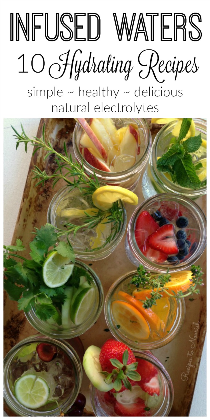 10 Hydrating Infused Waters Recipes Delicious Obsessions® Real Food
