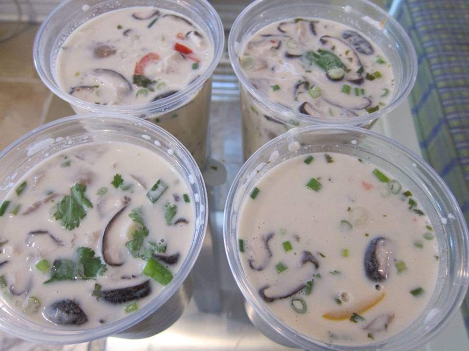 GlutenFree Thai Coconut Soup Recipe (with or without chicken