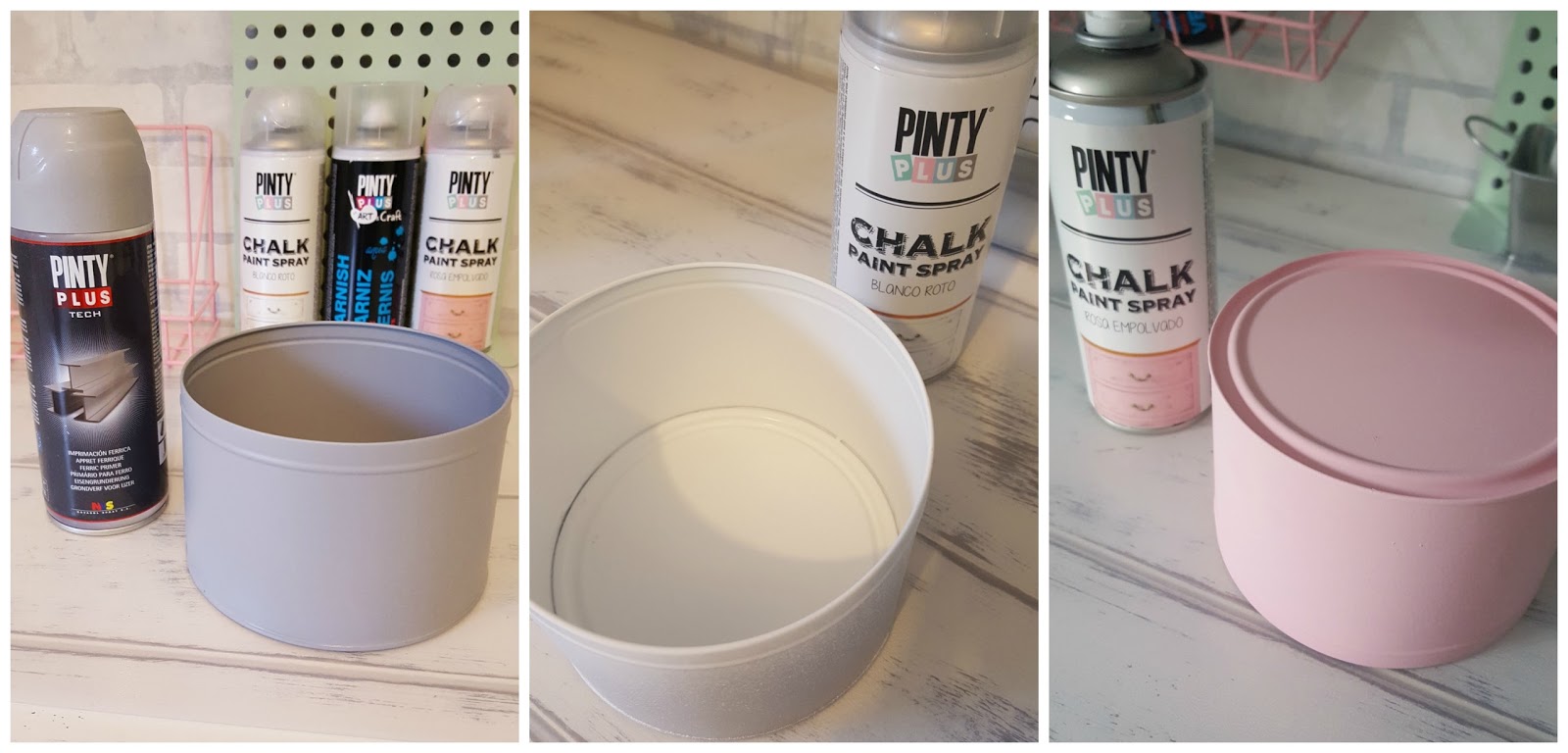 DIY: Lámpara de mesa con una caja de metal - Blog tienda decoración