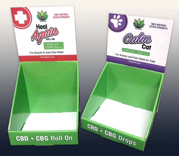 CBDPets Deline Box and Display