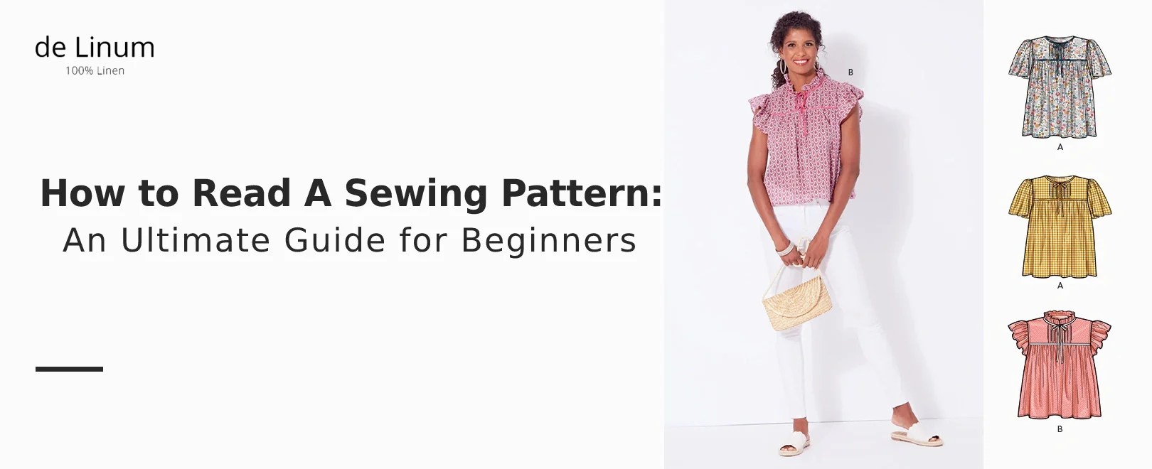 How to Read a Sewing Pattern An Ultimate Guide for Beginners de Linum