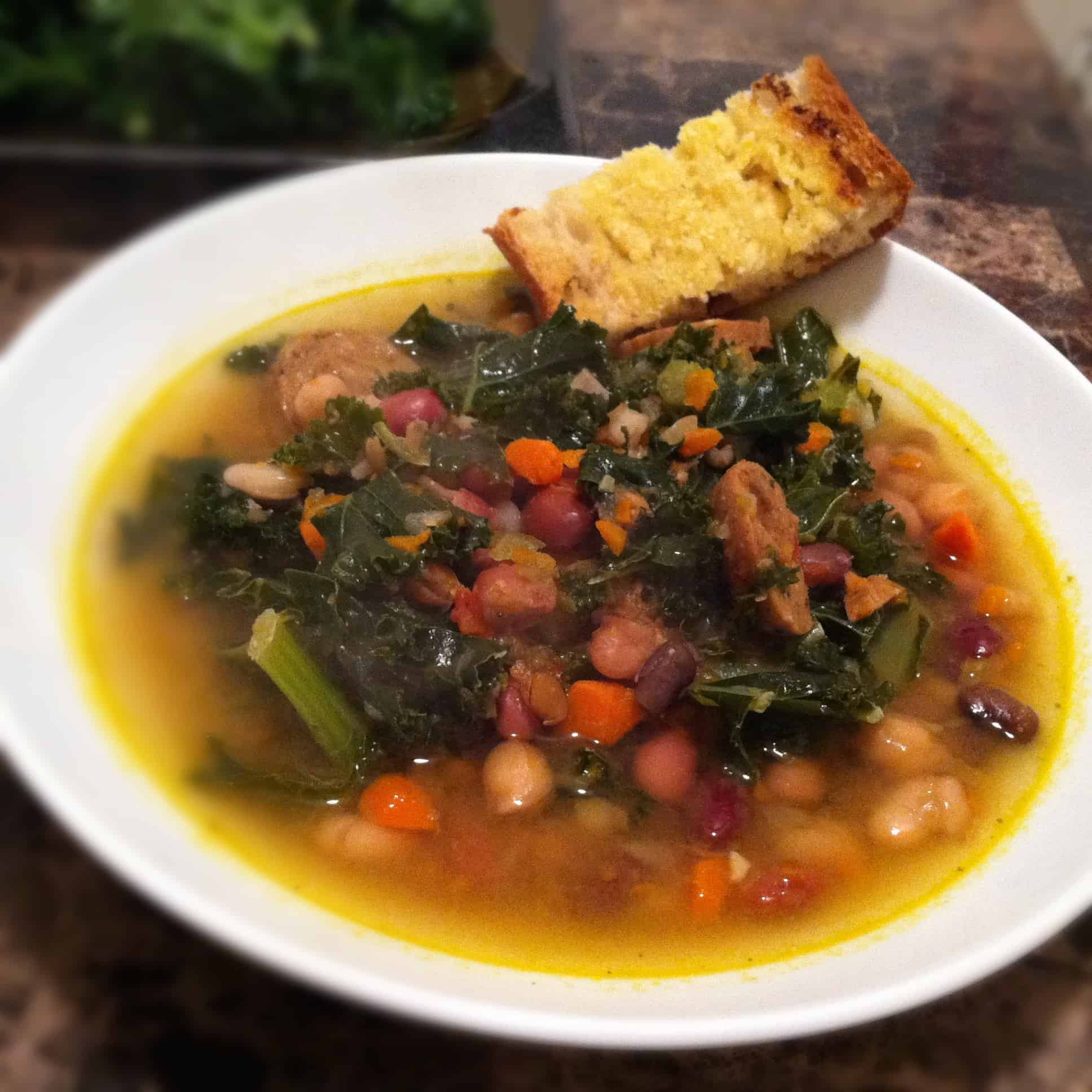 Winter Bean Soup Delish Knowledge