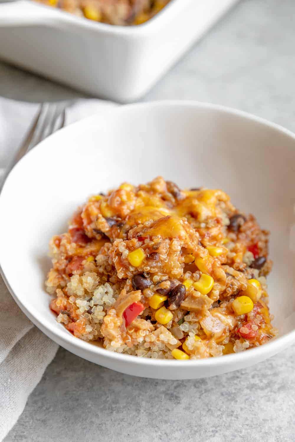 Quinoa Enchilada Casserole Delish Knowledge