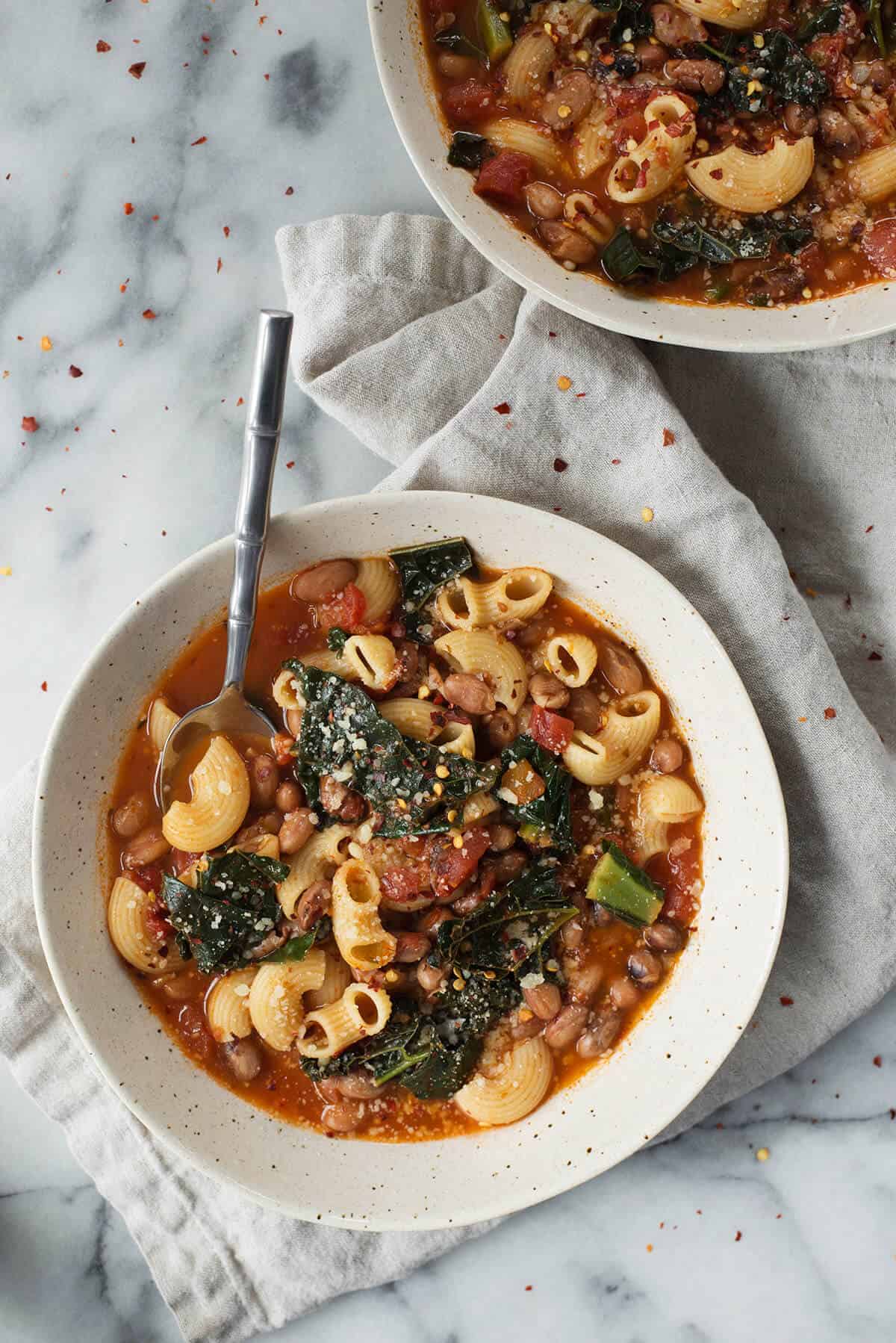 Cranberry Bean Pasta Fagioli Delish Knowledge