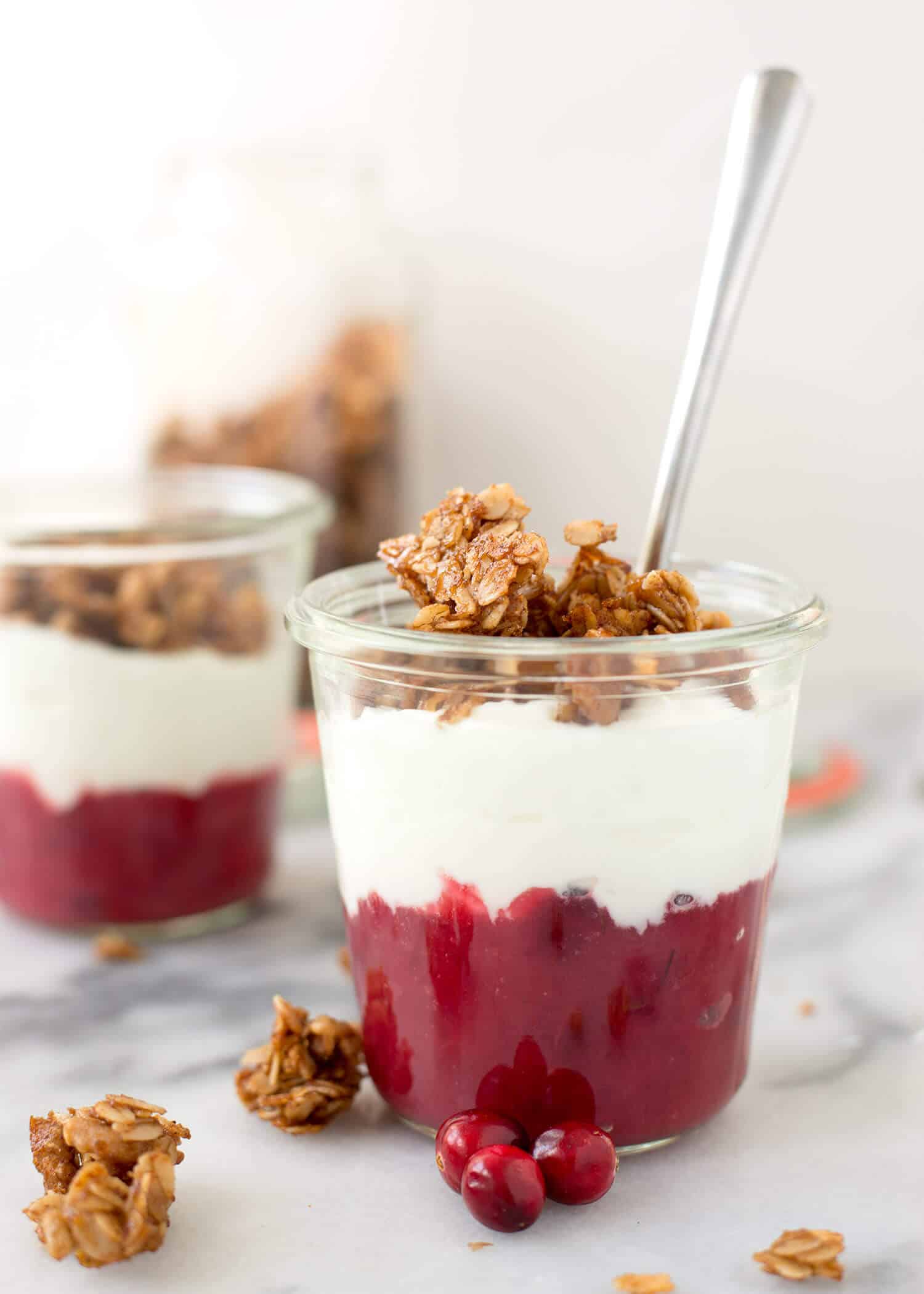 Cranberry Breakfast Parfaits Delish Knowledge