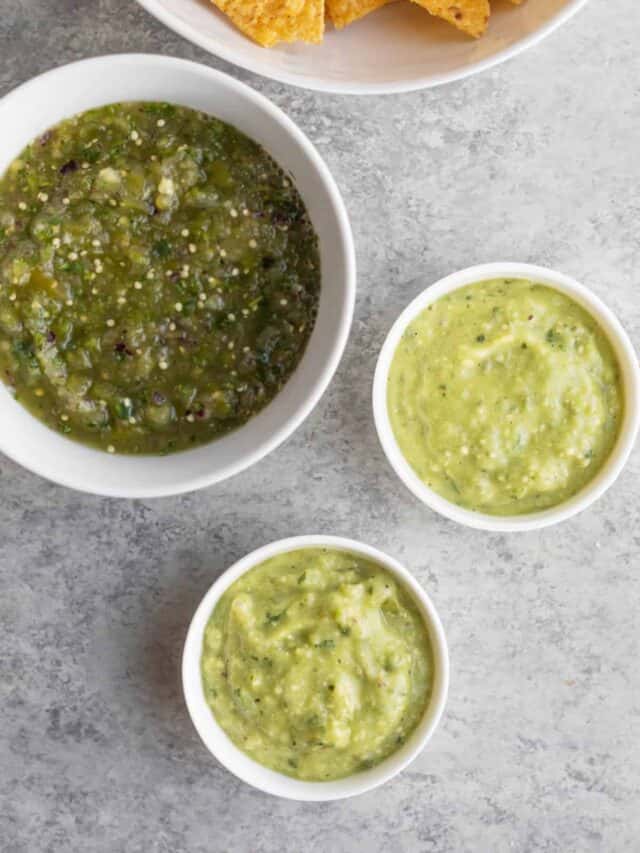 Salsa Verde Recipe (3 Different Ways) Delish Knowledge