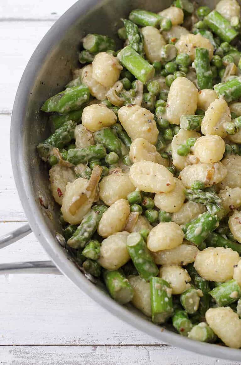 Spring Vegetable Gnocchi (Easy Veggie Gnocchi) Delish Knowledge