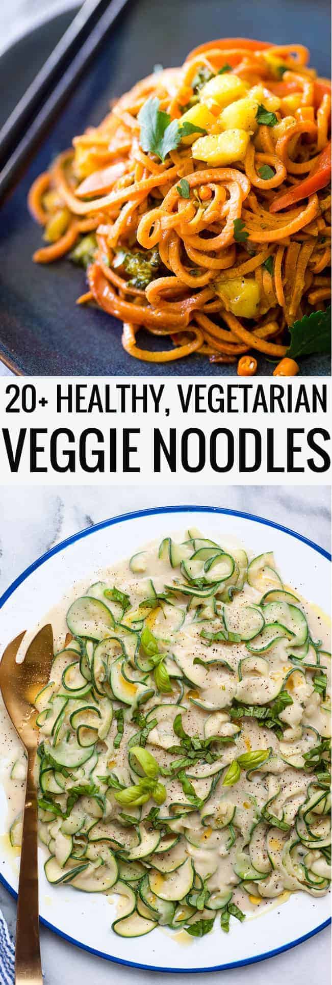 20 Healthy Vegetable Noodle Recipes Delish Knowledge
