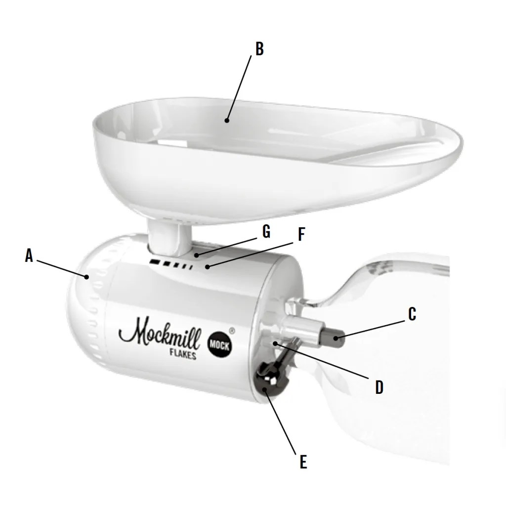 Mockmill Flaker Mixer Attachment DeliverDeli