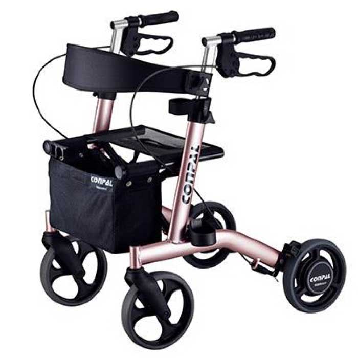 CONPAL コンパル抑速ブレーキ付歩行車 Take Care 介護用品販売・レンタル取扱店