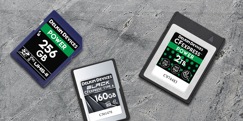 Memory Card Breakdown CFexpress™ vs SD Delkin Devices