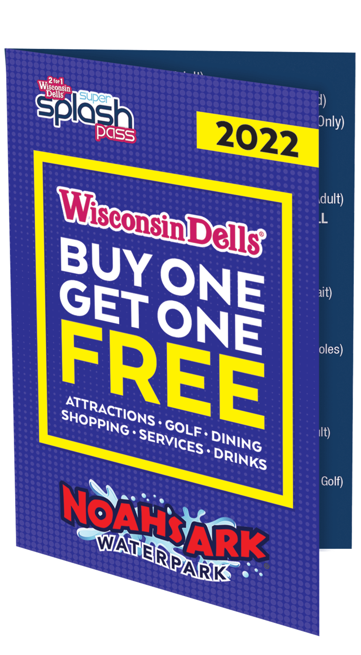 Wisconsin Dells Drinking Events 2023 Super Splash Pass | Over $1,800 In Wisconsin Dells Savings