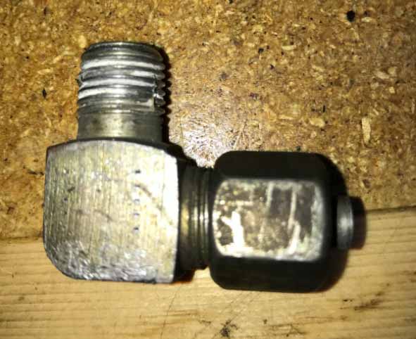 90 Degree Fuel Filter Fitting DeLorean Directory