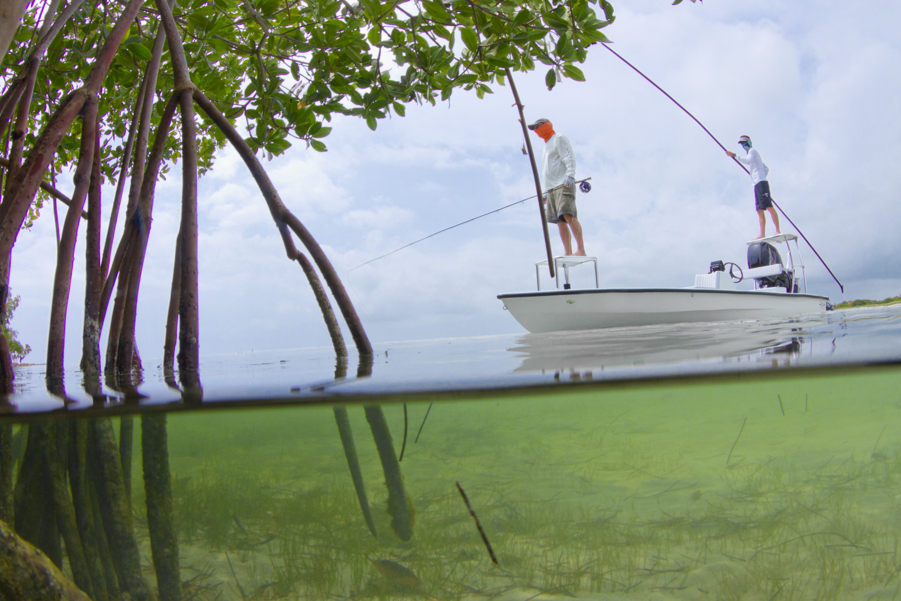 Flats Fishing in Key West Florida with Delph Fishing Charters