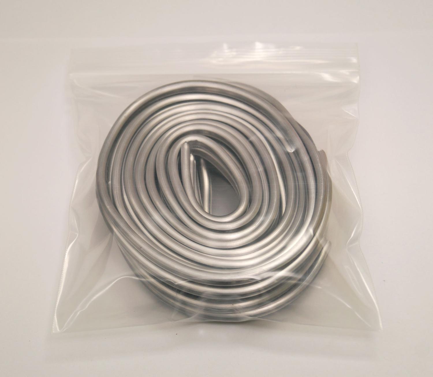 3/16" Round H Lead Came (Rolled & Bagged) Delphi Glass