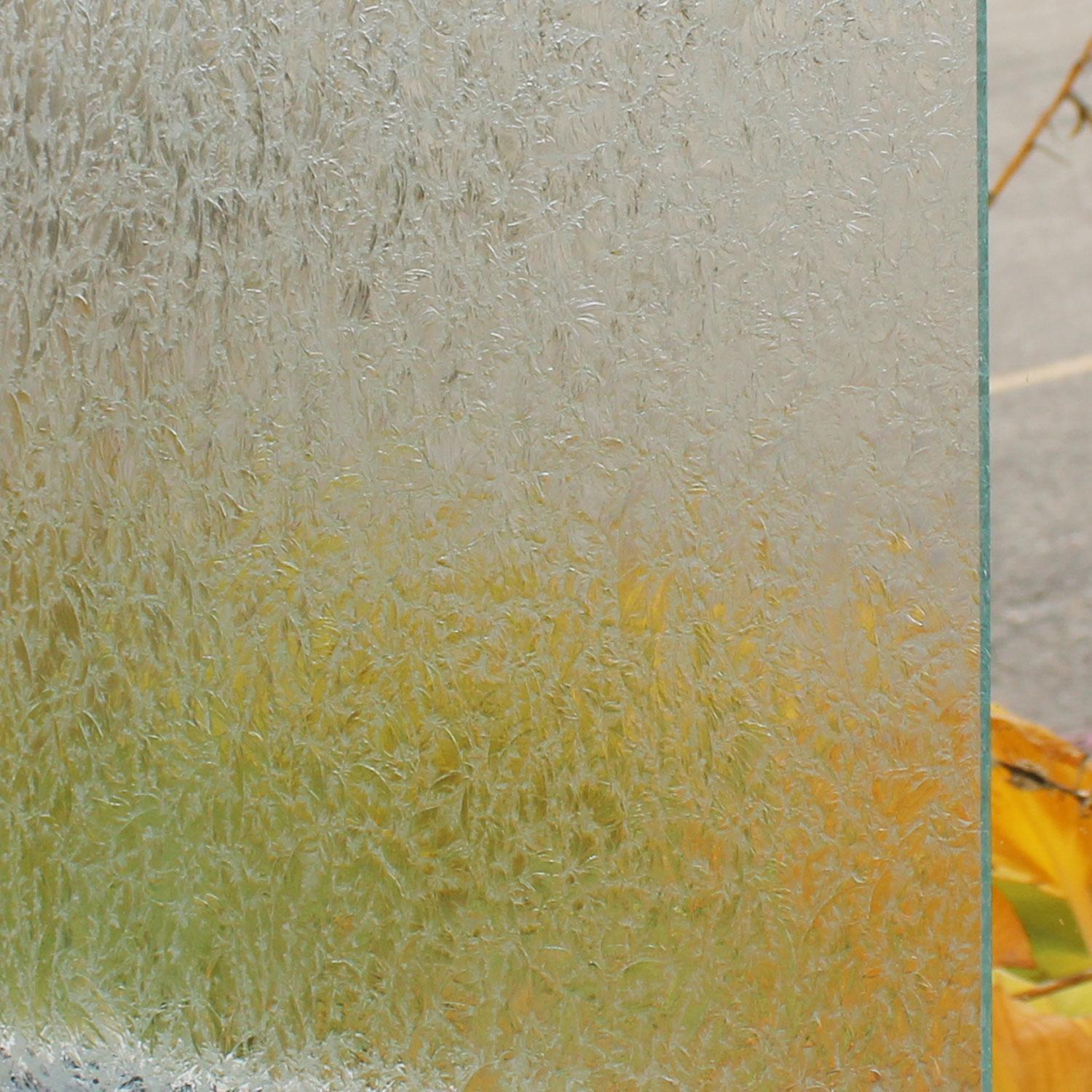 Clear Double Glue Chip Stained Glass Sheets Textured Delphi