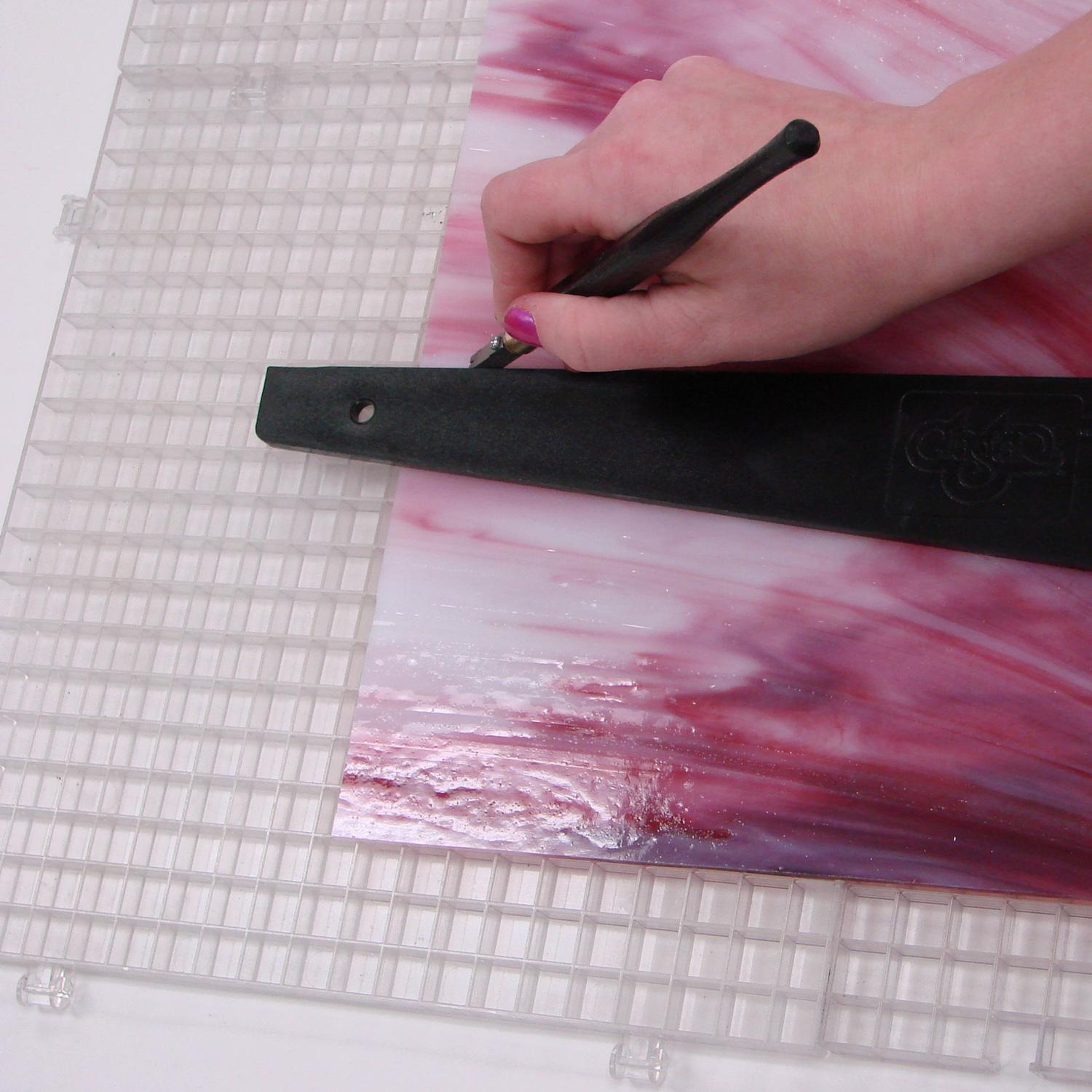 Clear Waffle Grid Surface 2 Pack Glass Cutting Systems