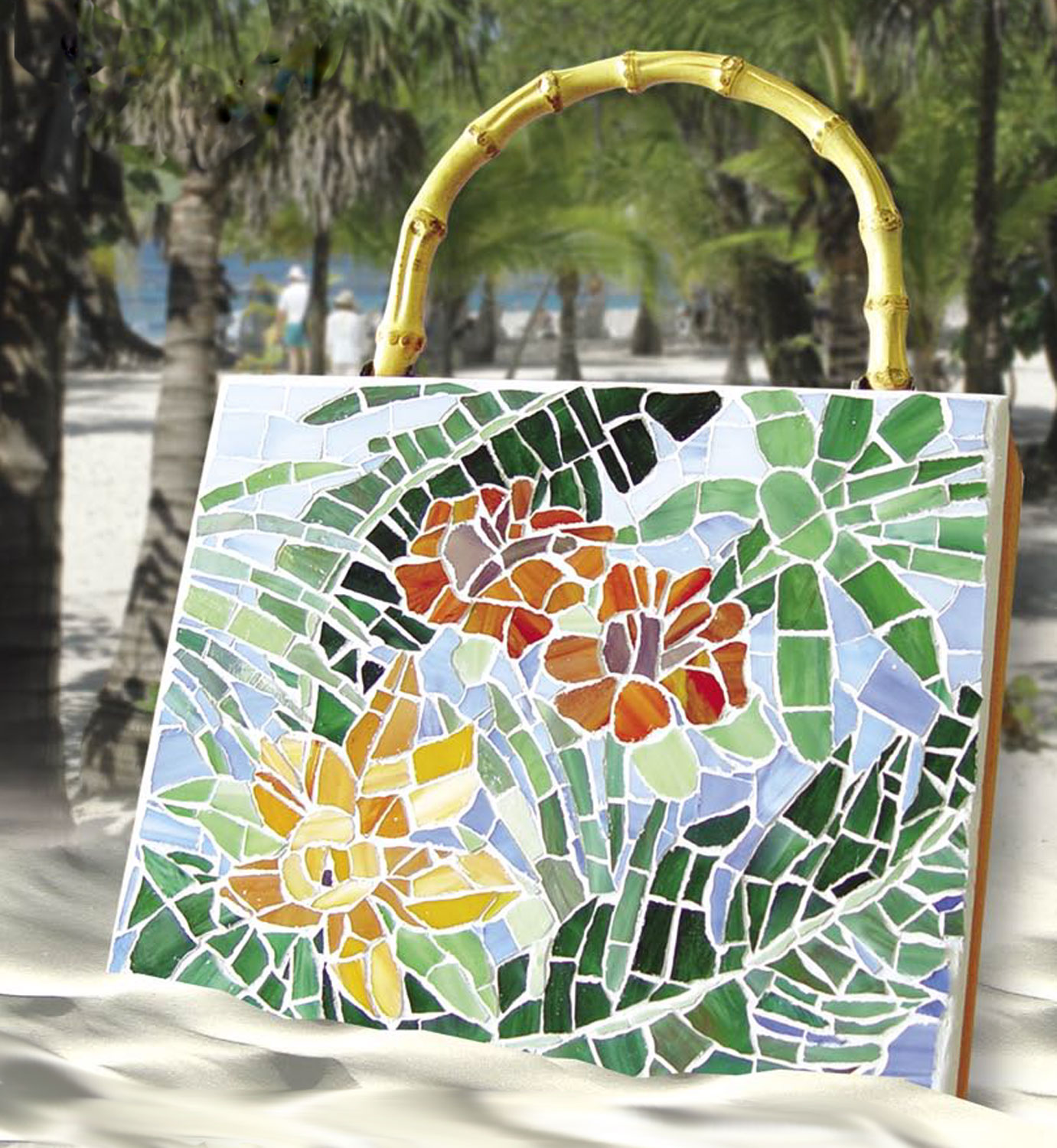 Pink Opaque Stained Glass Chips 480 Pieces Delphi Glass