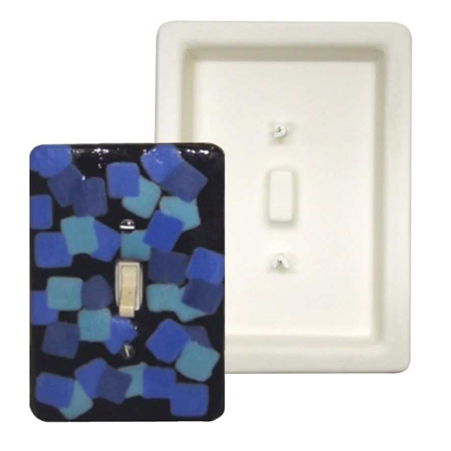 Toggle Switch Plate Mold Decor Delphi Glass Decor