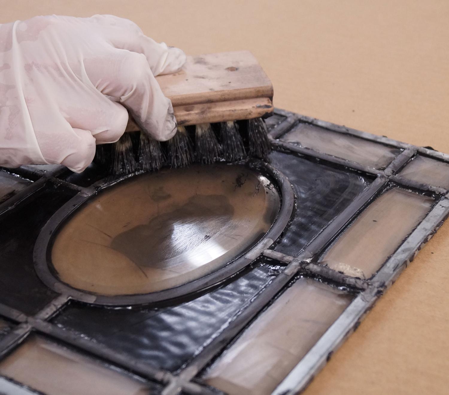 Glass Pro Black Putty Quart Came Supplies Delphi