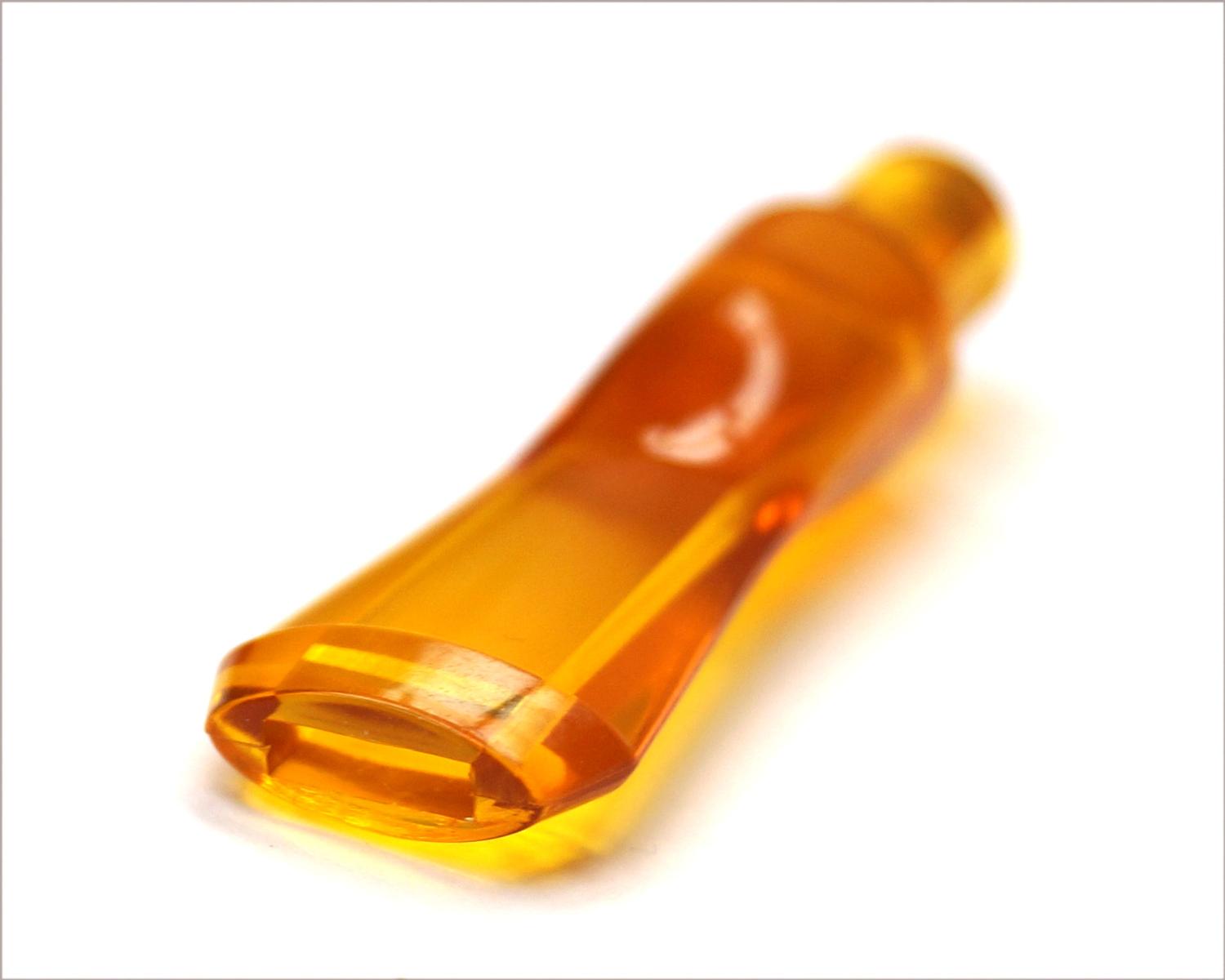 Amber Plastic Mouthpiece Flameworking Tools Delphi Glass