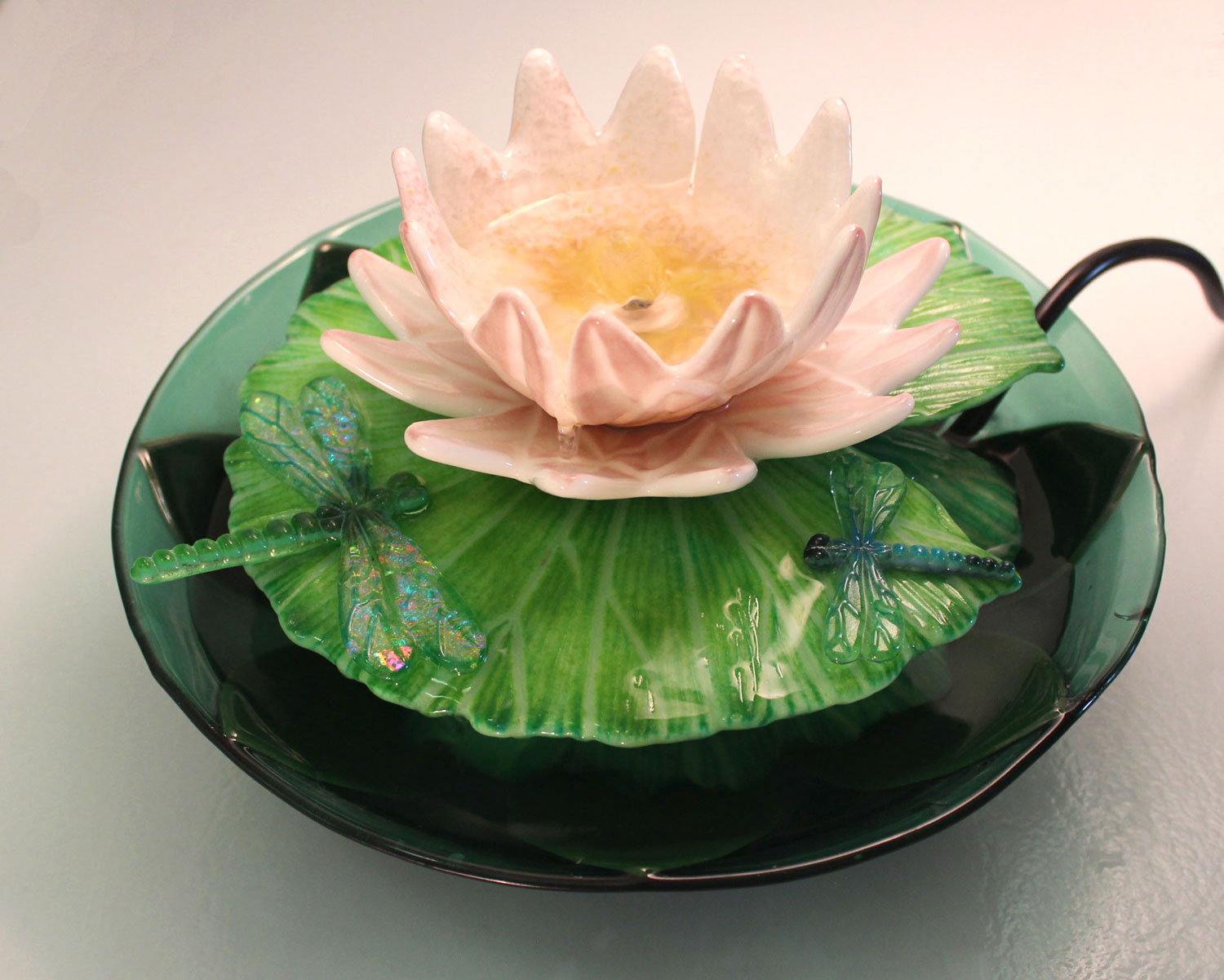 Lily Pad Casting Mold Glass Glass