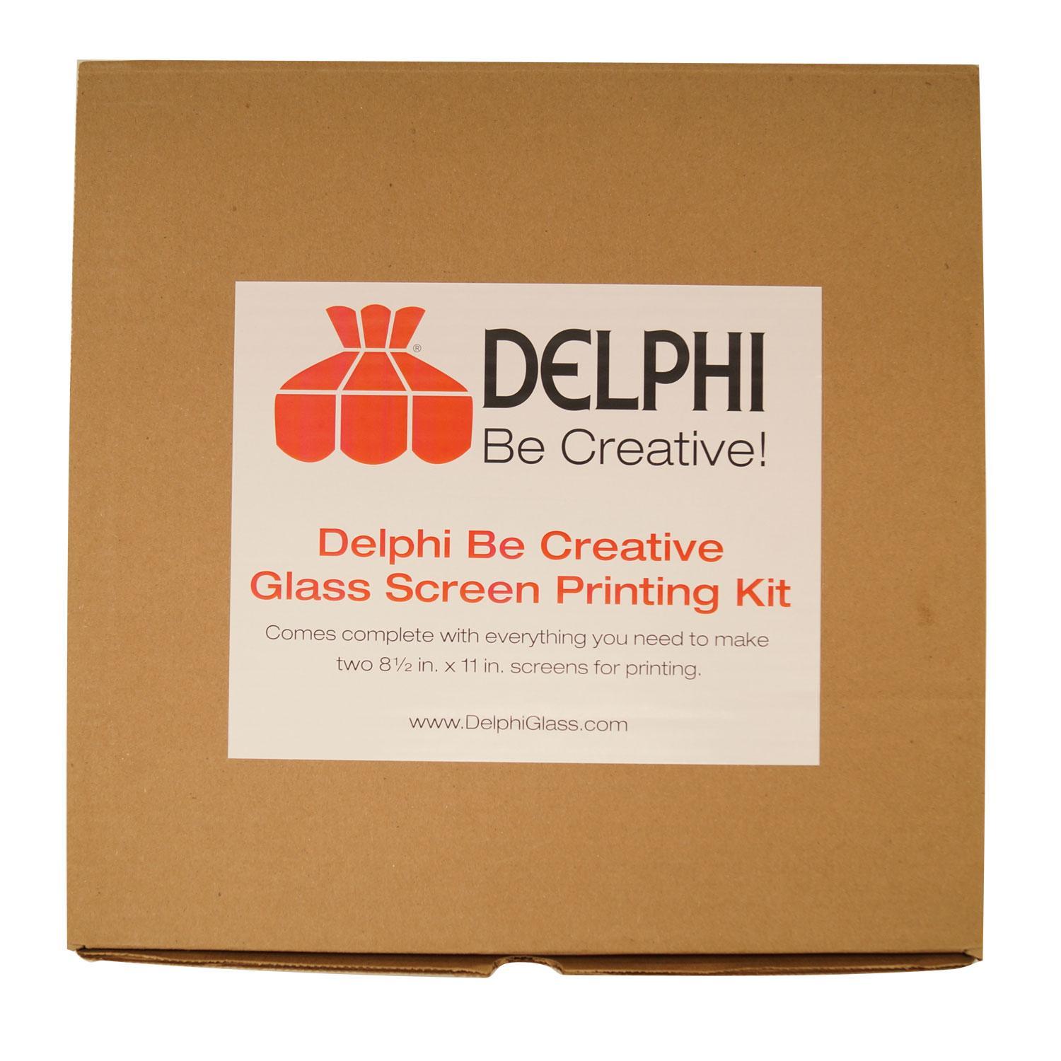 Glass Screen Printing Kit Tools Supplies Tools & Supplies