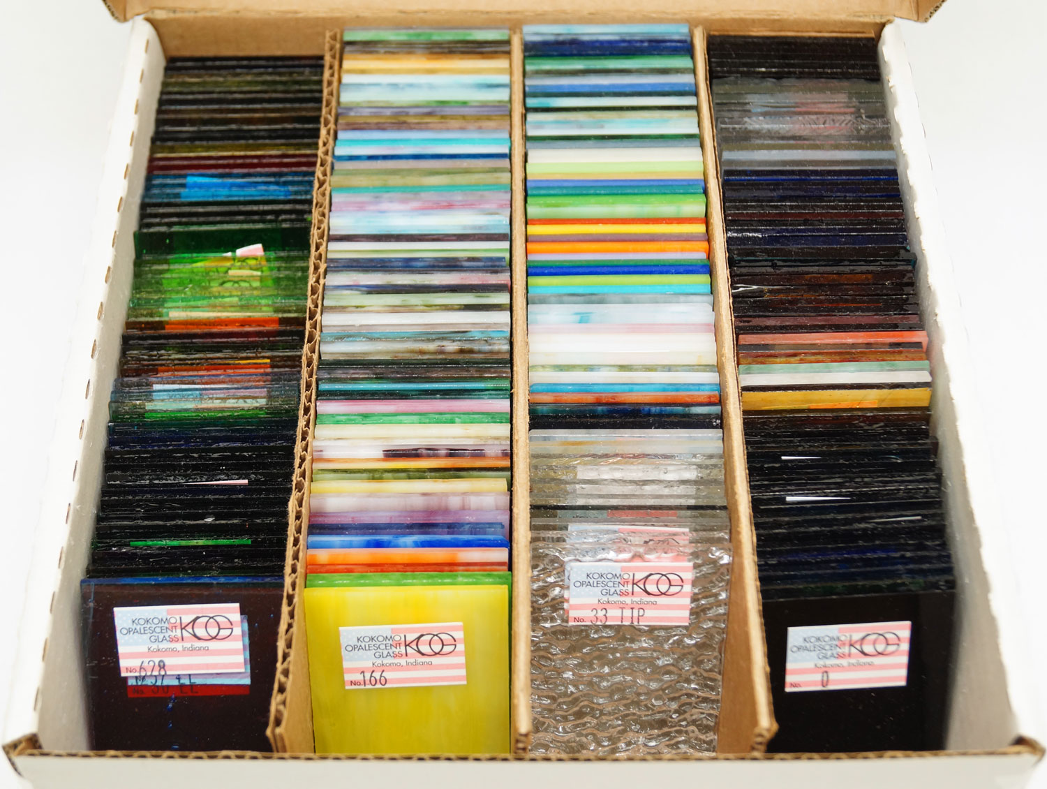 Kokomo Sample Set Stained Glass Sheets Packs Delphi