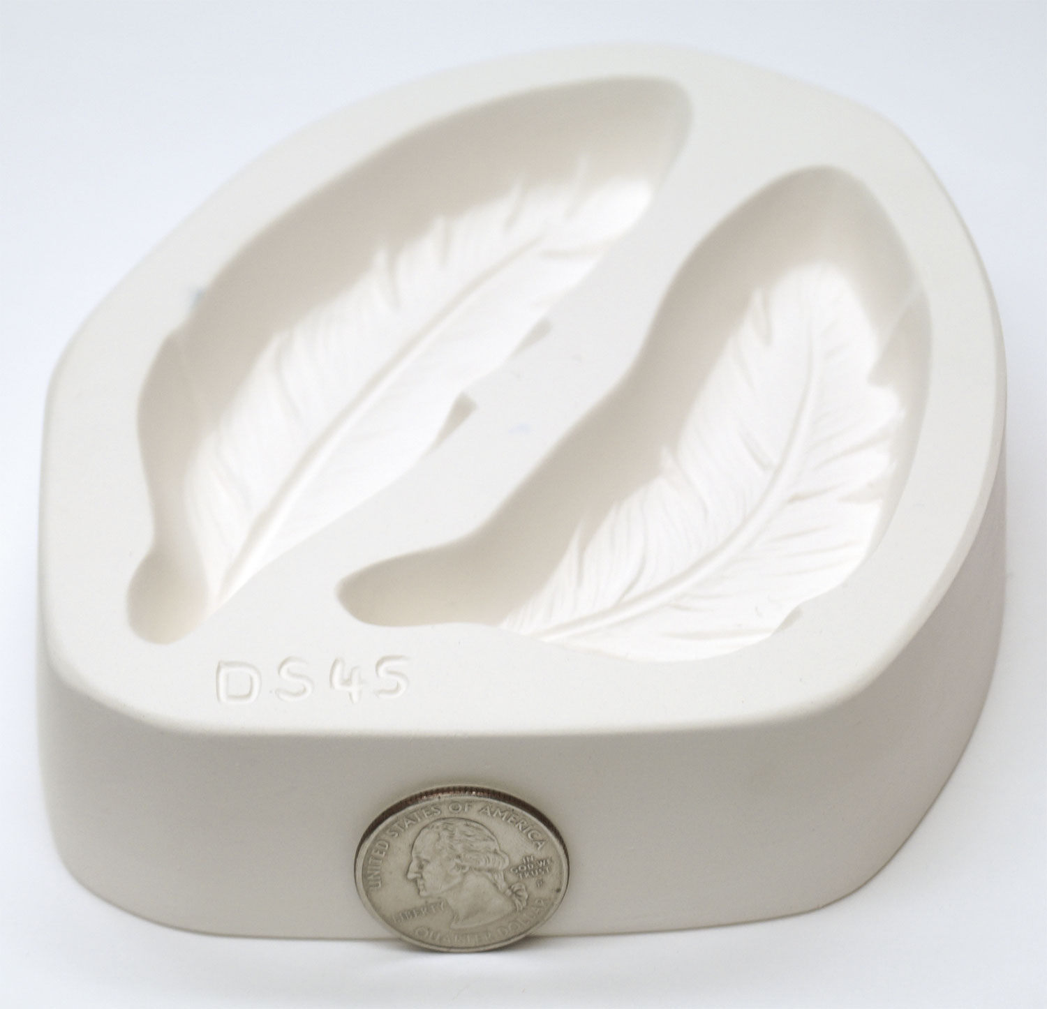 Feathers Casting Mold Glass Glass