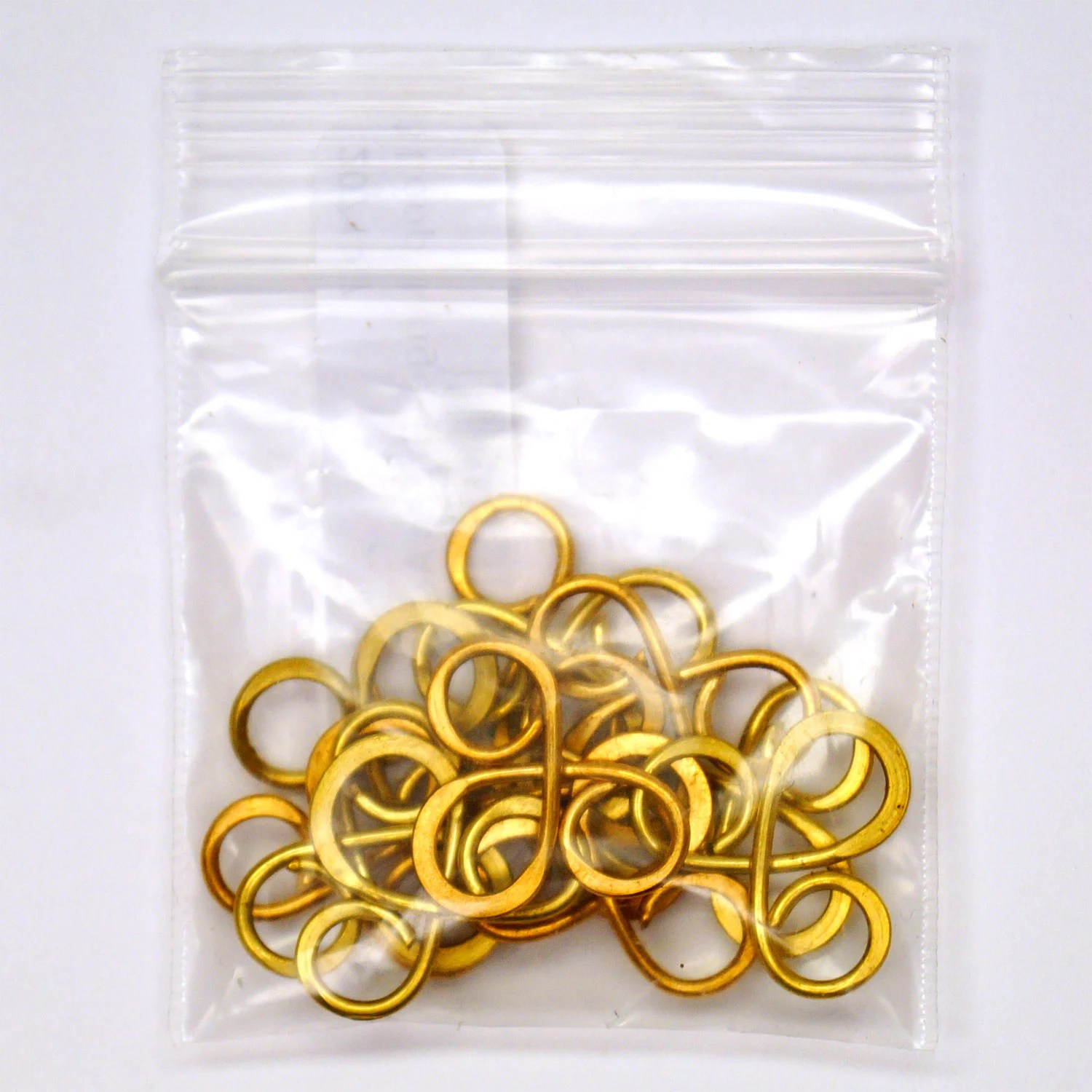 3 Loop Brass Hangers 12 Pack Framing Supplies Delphi Glass