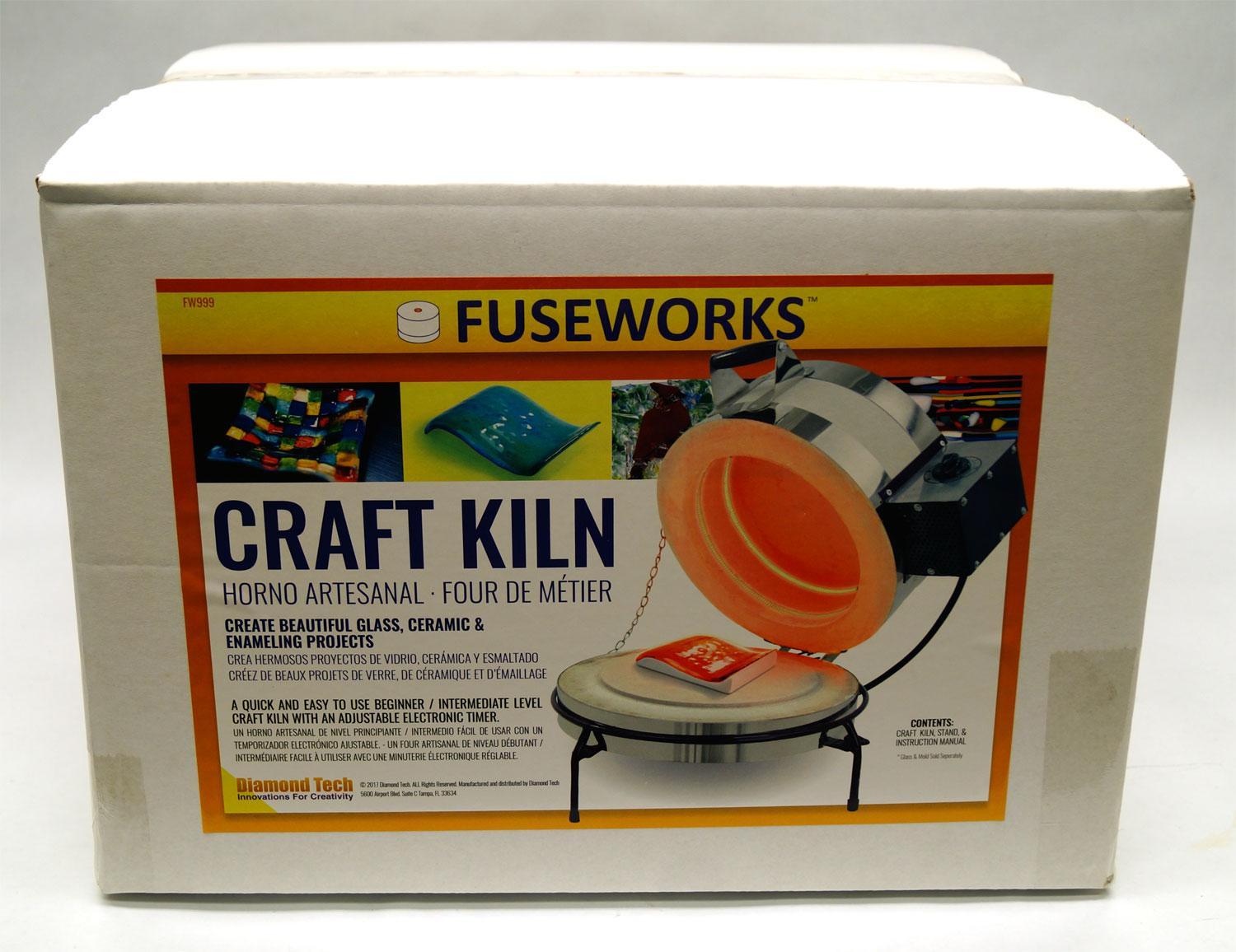 Fuseworks Craft Kiln Small Diamond Tech Small