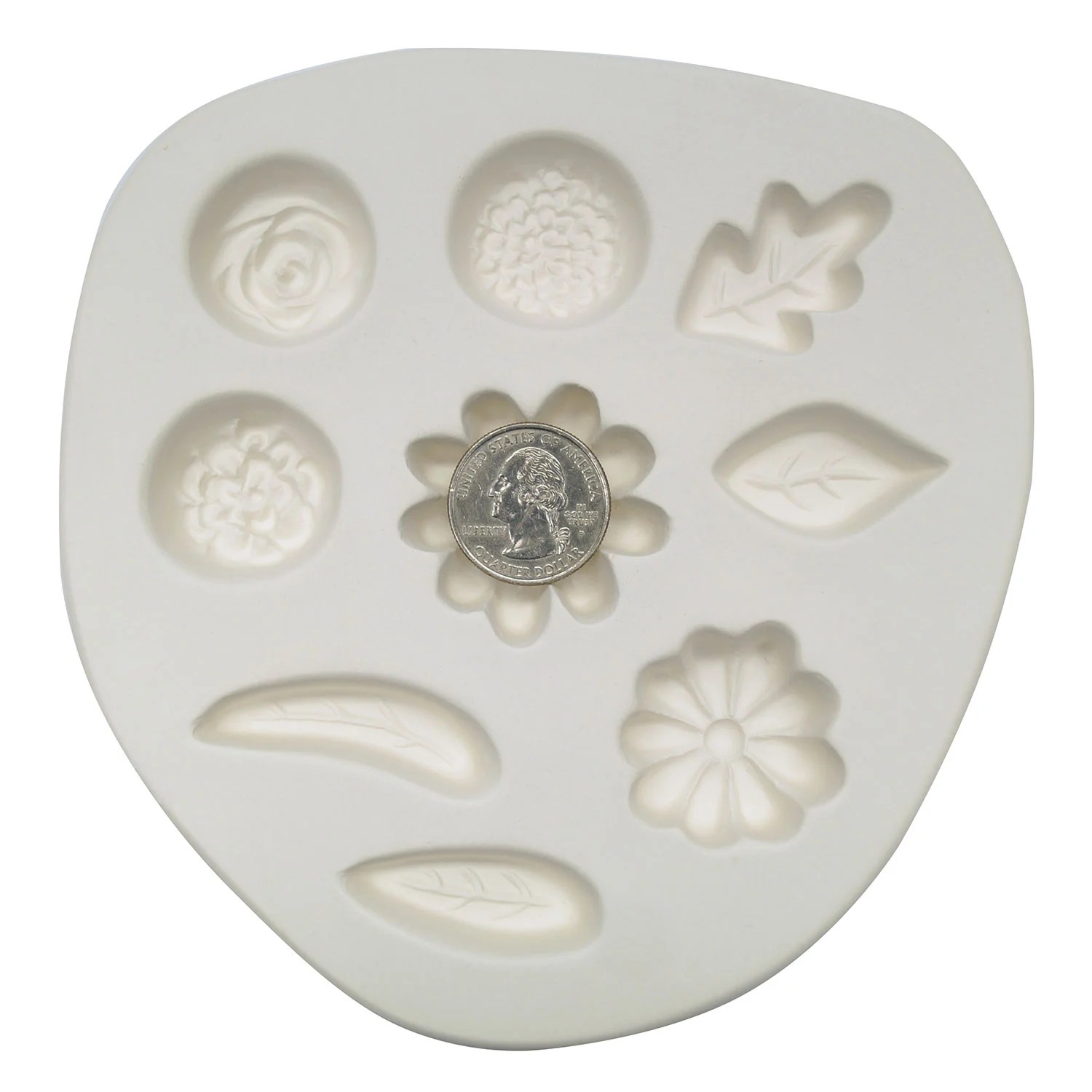 Small Flowers And Leaves Casting Mold