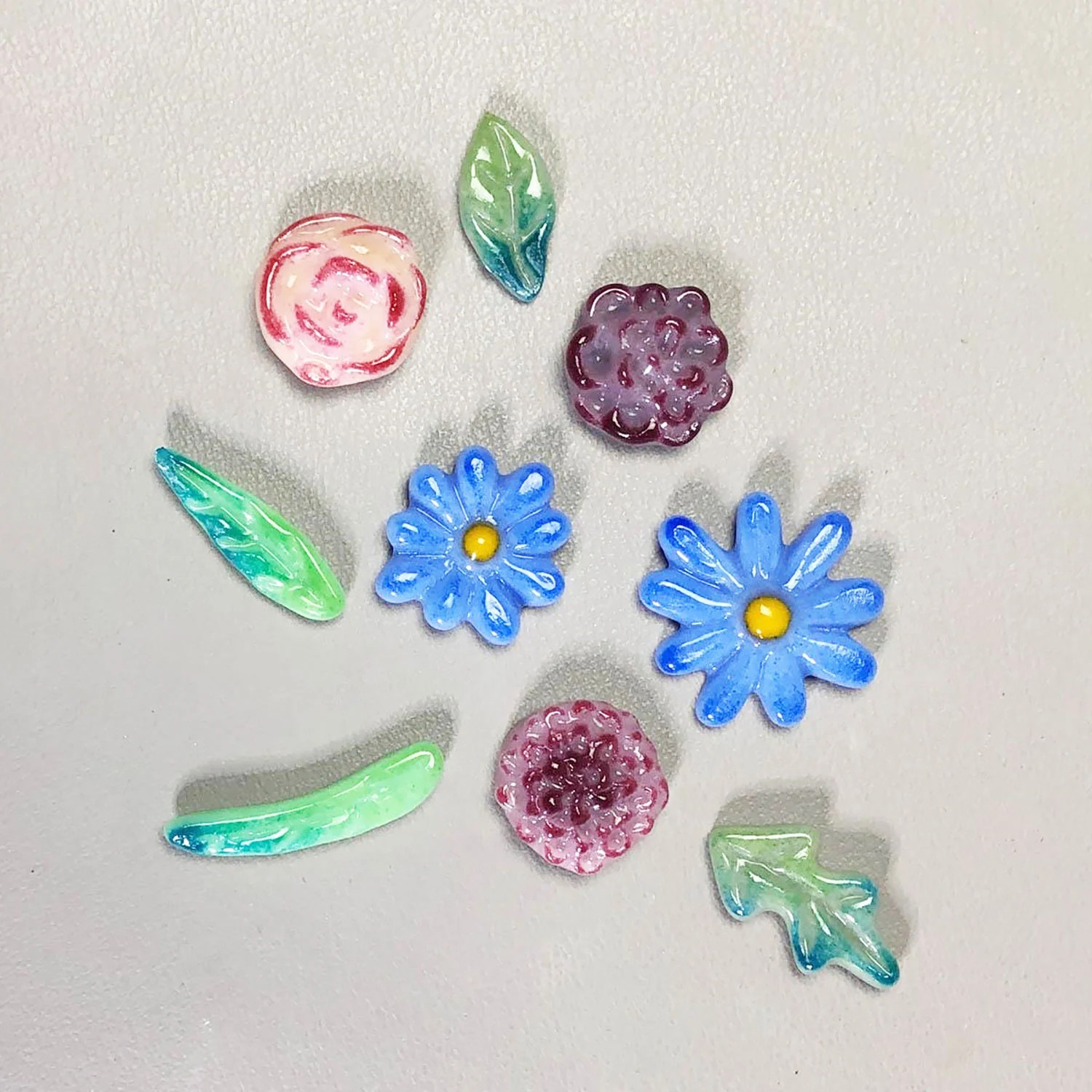 Small Flowers And Leaves Casting Mold