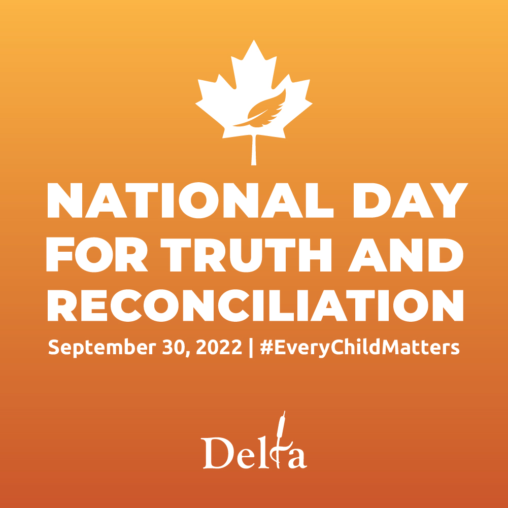 The City of Delta Honours the National Day for Truth and Reconciliation