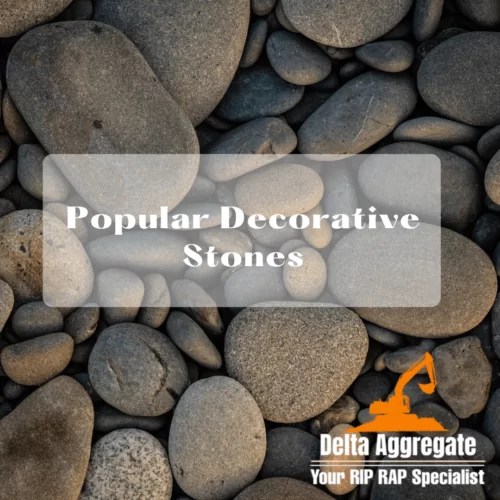 Popular Decorative Stones Rip Rap