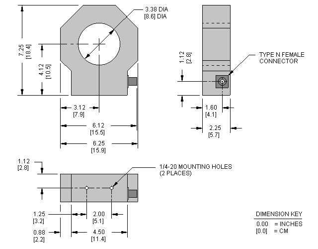 Delta Electronics, Inc. Model TCTNHV Drawing
