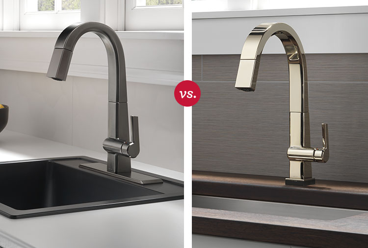 Faucet Finishes Comparing Bathroom & Kitchen Faucet Finishes Delta