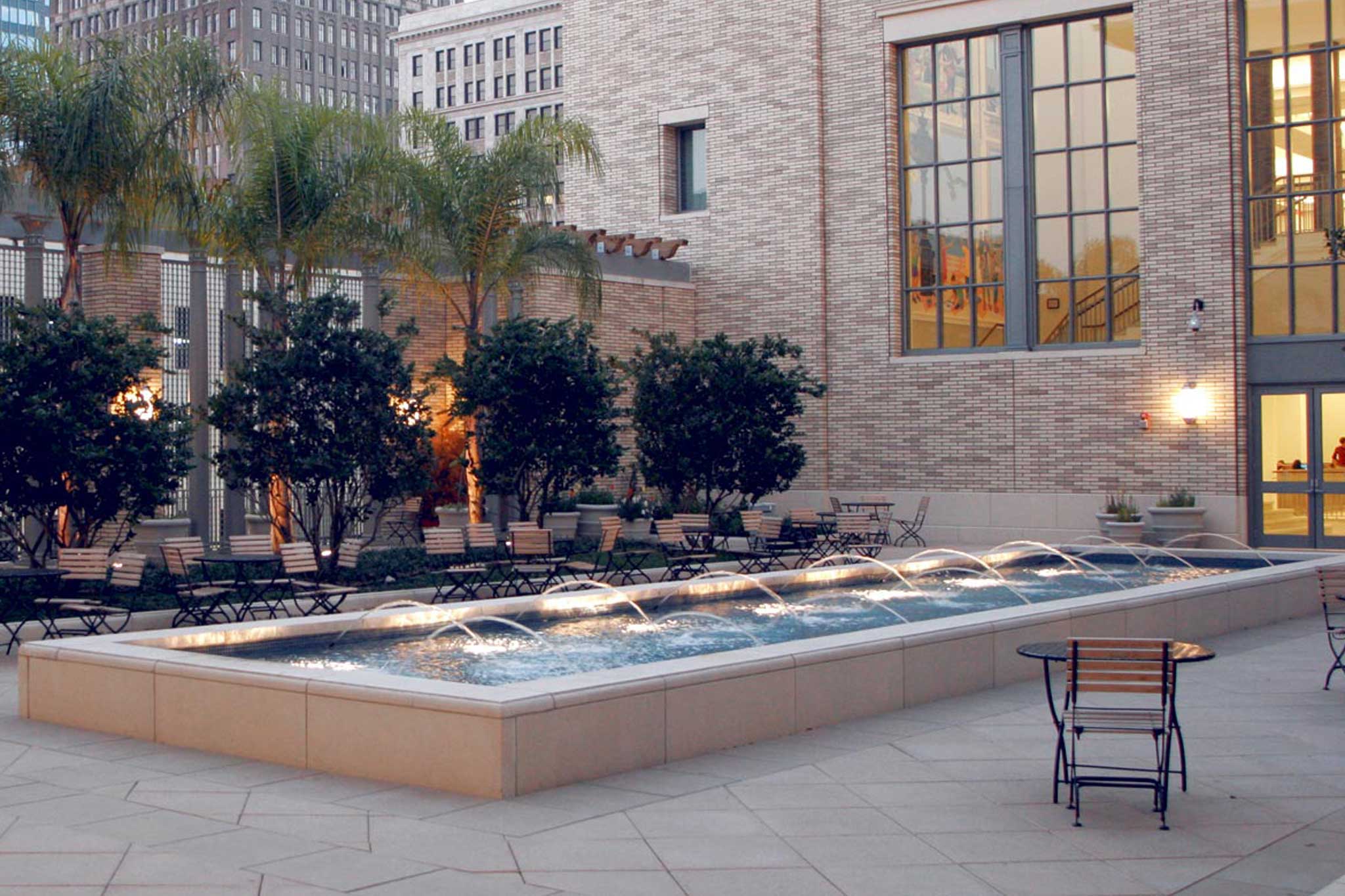 Jacksonville Library Water Feature Delta Fountains