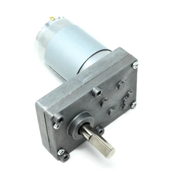 Square Geared DC Motor 100RPMhigh torque gear motor