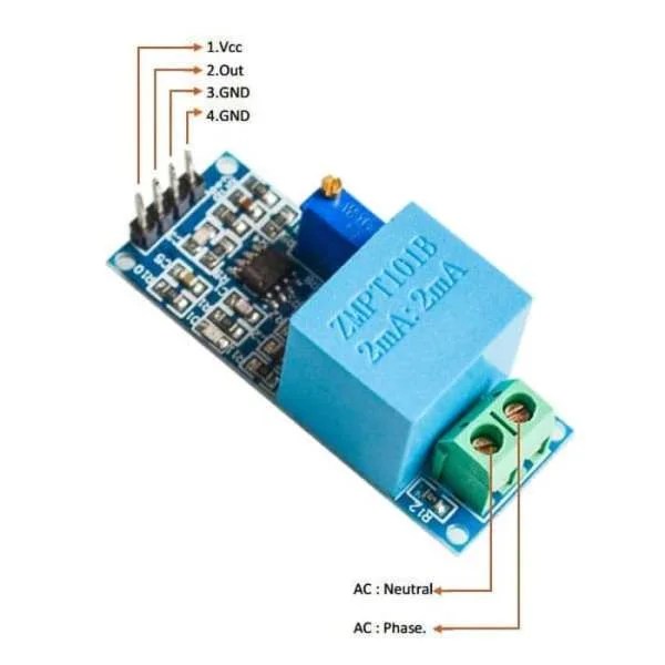 ZMPT10 AC Voltage Sensor AC Voltage Sensor ZMPT10 For Arduino