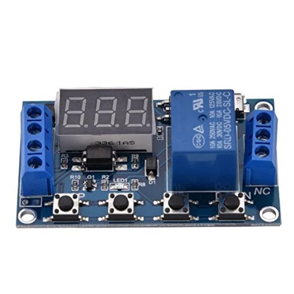 MultiFunction Delay Timer Module Switch Control Relay Cycle Timer